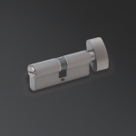 Brass Coin Cylinder (one side knob)